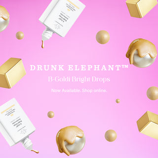 Discovering the Gold Standard: Drunk Elephant B-Goldi Bright Drops for Radiant Skin🌟