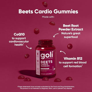 Goli- Beets Cardio Gummies 60s