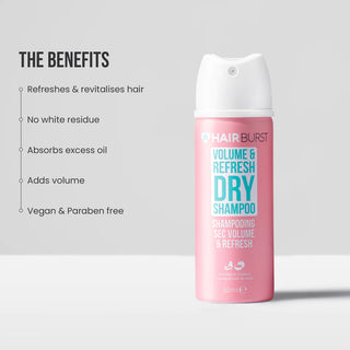 HairBurst - Mini Volume & Refresh Dry Shampoo 50ml
