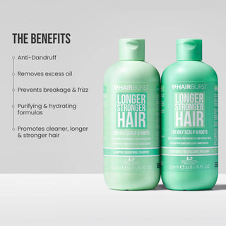 HairBurst - Conditioner for Oily Scalp and Roots 350ml (Green)