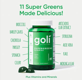 Goli - Supergreens Gummies 60s