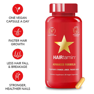 HAIRtamin-  Advanced Formula for Hair Loss 1 Month Supply