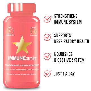 HAIRtamin - Immunetamin & Respiratory Support Vitamin 1 Month Supply