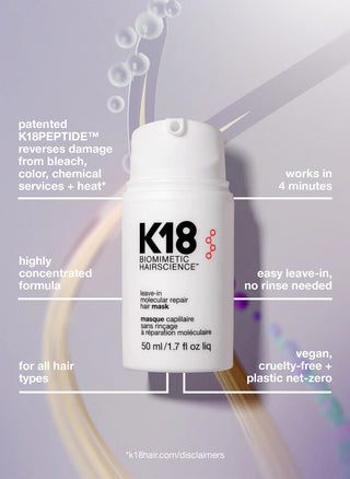 K18 - Molecular Leave in Repair Mask 50ml