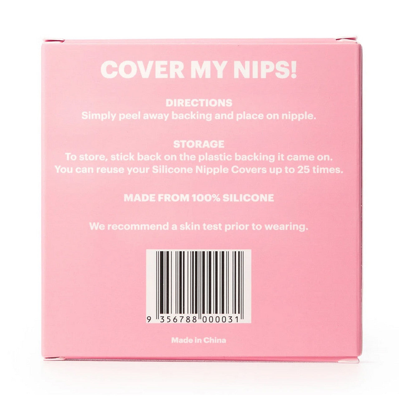 Booby Tape Silicone Nipple Covers –