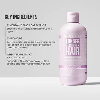HairBurst - Shampoo for Curly and Wavy Hair 350ml (Purple)