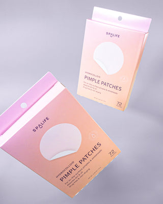 SpaLife - Pimple Patches Hydrocolloid 72 Patches (pink)