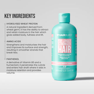 HairBurst - Shampoo for Longer Stronger Hair 350ml (Green)