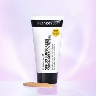 The Inky List - SPF Sunscreen 100% Mineral Uv Filters 50ml