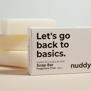 Nuddy - Moisturizing Soap Bar Fragrance Free