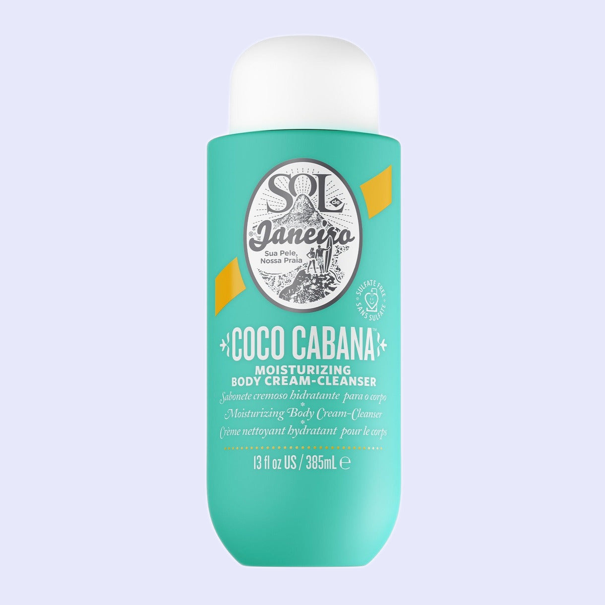Sol De Janeiro Coco Cabana Moisturizing Body Cream-Cleanser 385ml