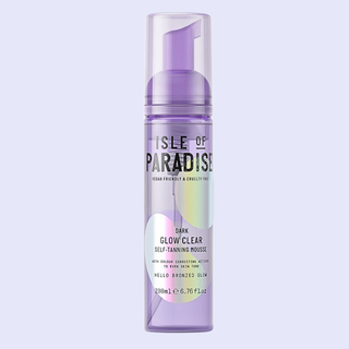 Isle Of Paradise - Glow Clear Self Tanning Mouse Dark 200ml