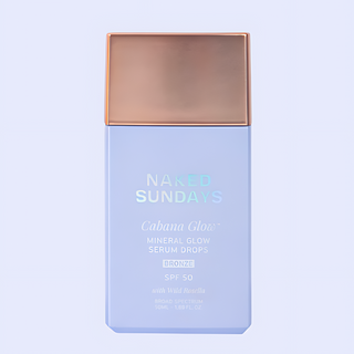 Naked Sundays- CabanaGlow SPF50 Mineral Glow Serum Drops Bronze