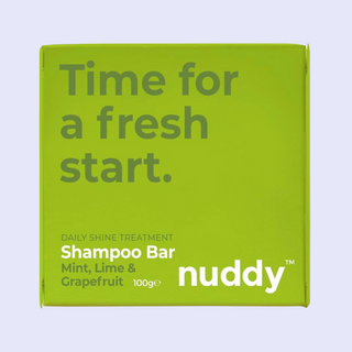 Nuddy - Shampoo Bar Daily Shine Treatment Mint , Lime & Grapefruit