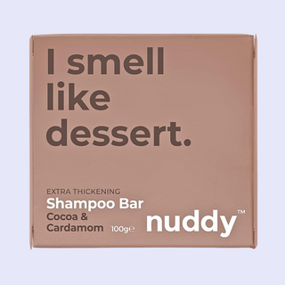 Nuddy - Shampoo Extra Thickening Bar Cocoa & Cardamom