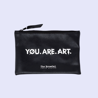 The BrowGal - Leather Bag You Are Art