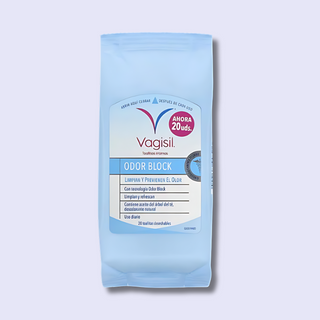 Vagisil - Vaginesil Wipes Odor Block 20 Units