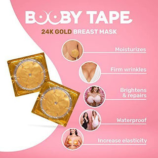 Booby Tape - 24K Gold Breast Mask 2 Pairs