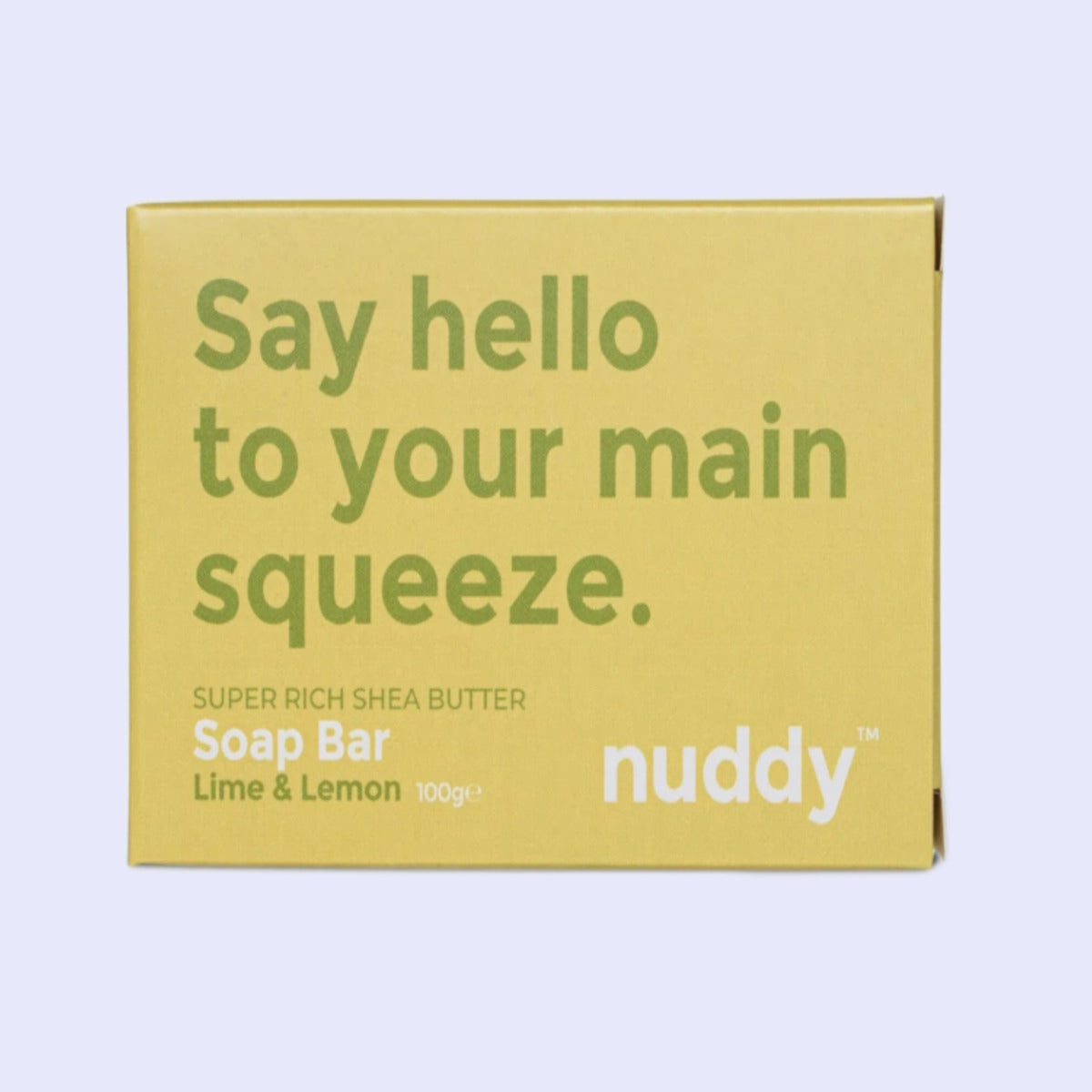 Nuddy - Moisturizing Soap Bar Lime + Lemon