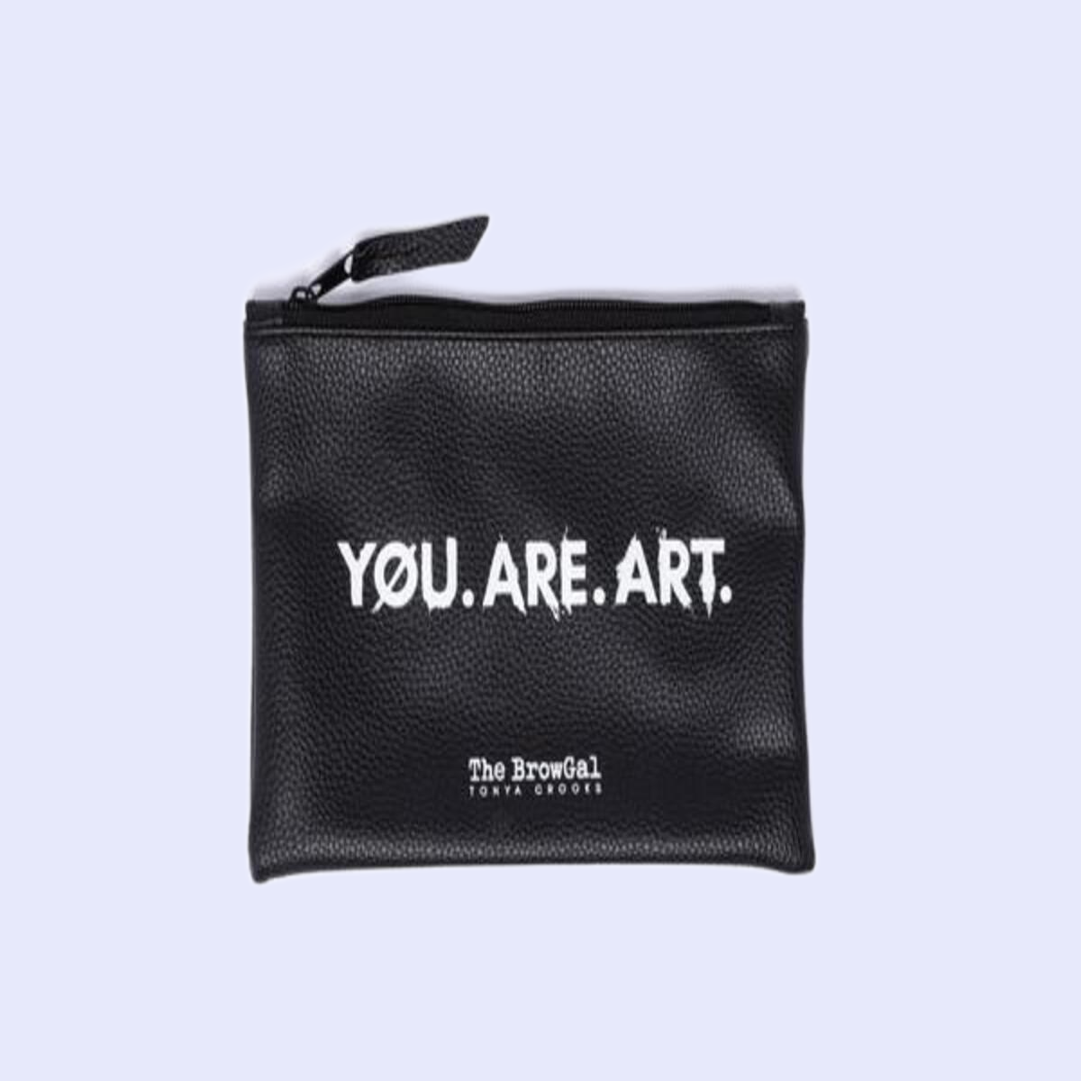 The BrowGal - Leather Bag You Are Art