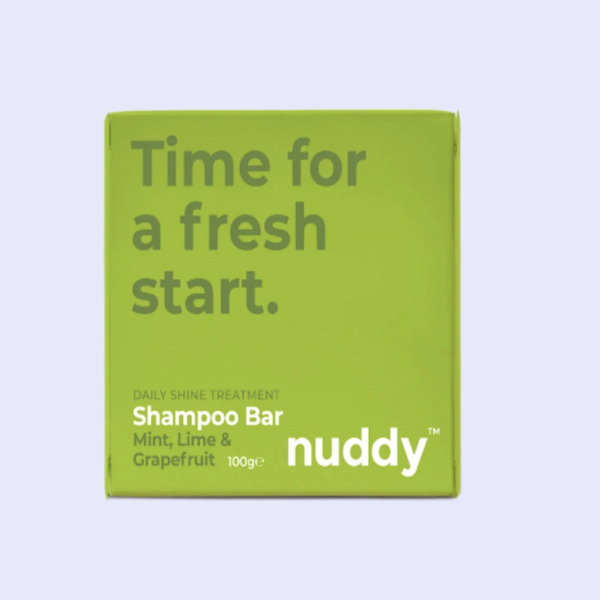 Nuddy - Shampoo Bar Daily Shine Treatment Mint , Lime & Grapefruit