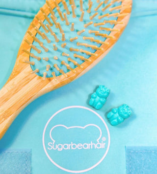 SugarBear-Hair Gentle Detangling Bamboo Brush