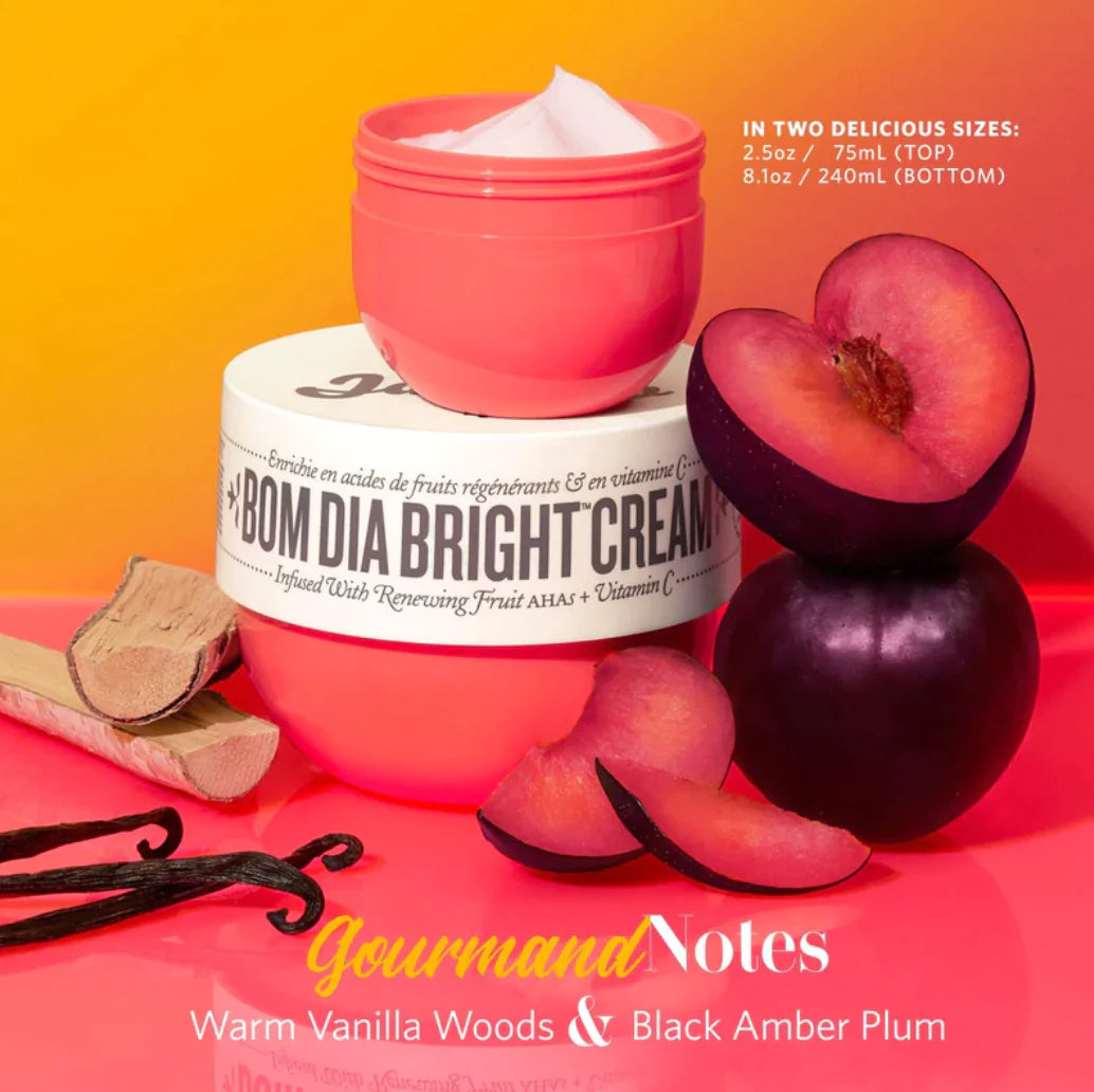 Bom Dia Bright™ Visibly Brightening and Smoothing Body Cream with Vitamin C  - Sol de Janeiro